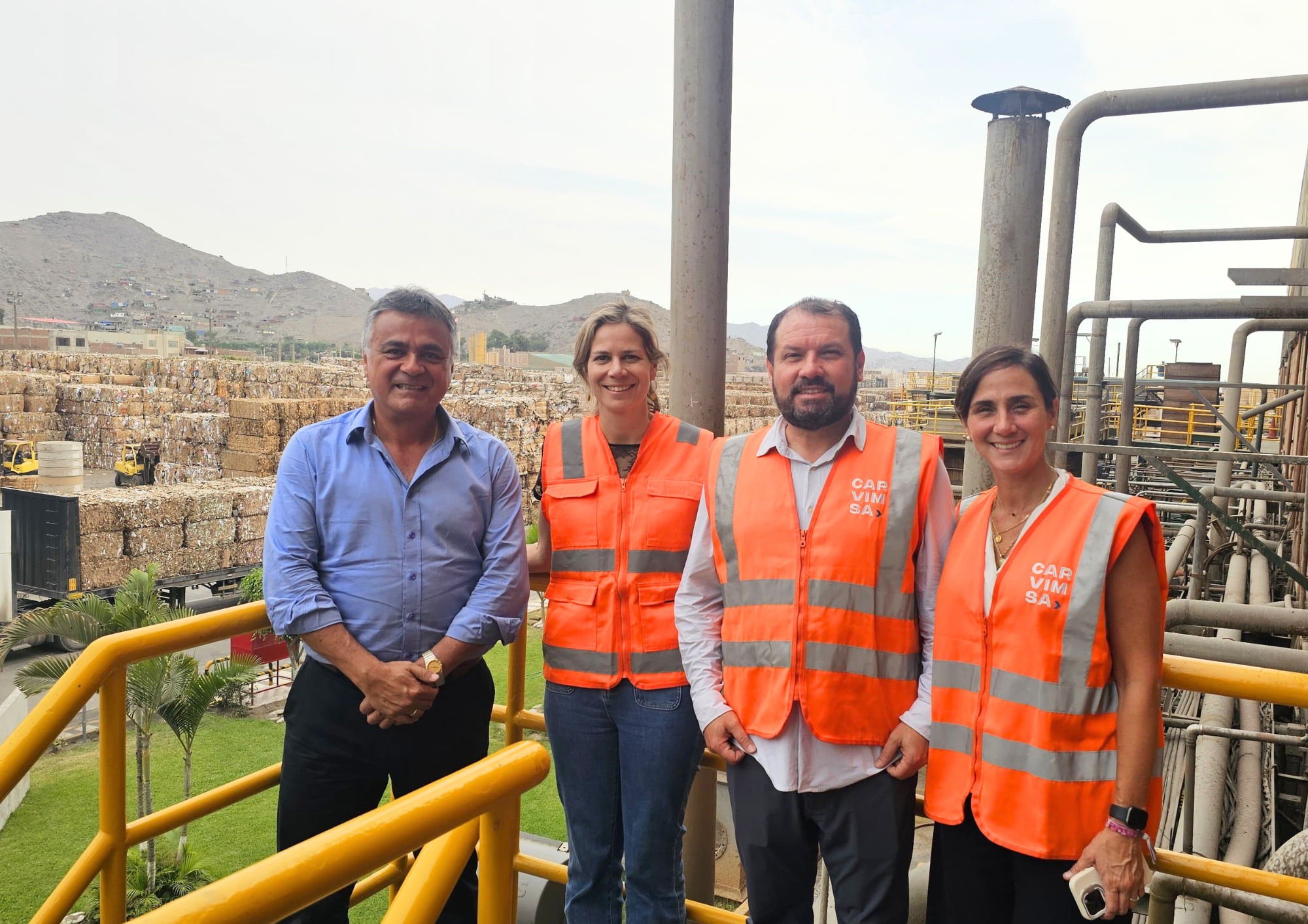 ¡Visita de nuestro cliente Agrovision Perú en nuestra Unidad de Negocio Molino en Huachipa!